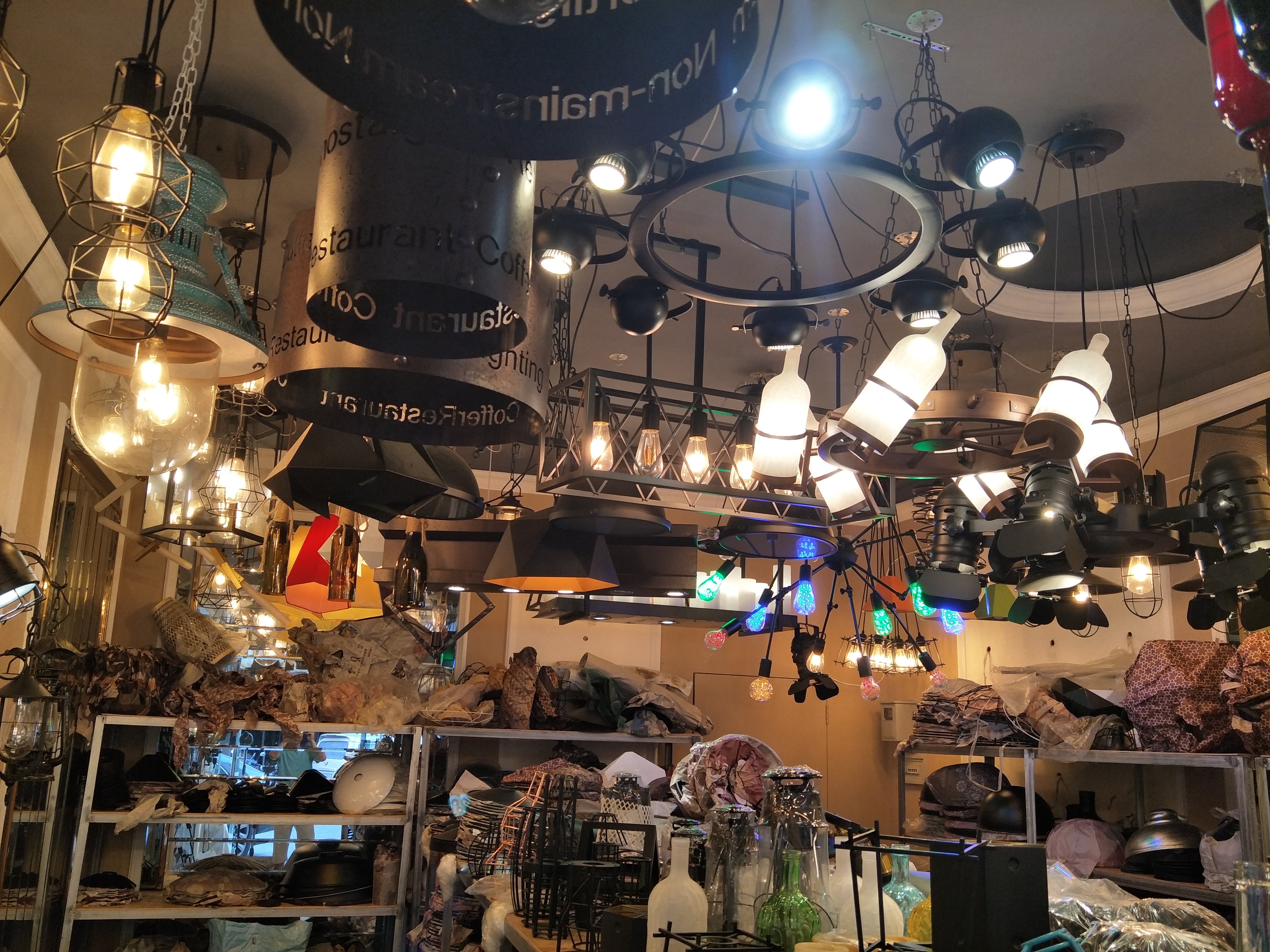 Vintage Lighting Showroom